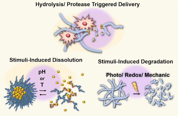 Stimuli-Responsive Controlled-Release Nanocarriers